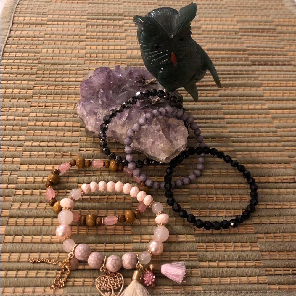 fun, colorful bracelets
